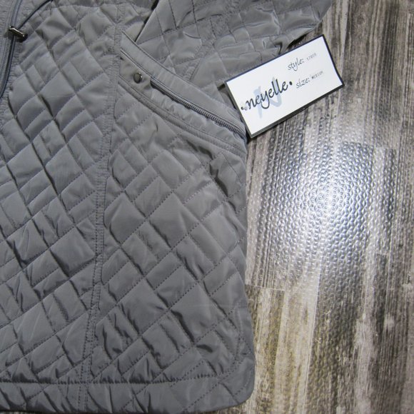 NWT Quilt Full Zip, Hooded Coat - Picture 2 of 9